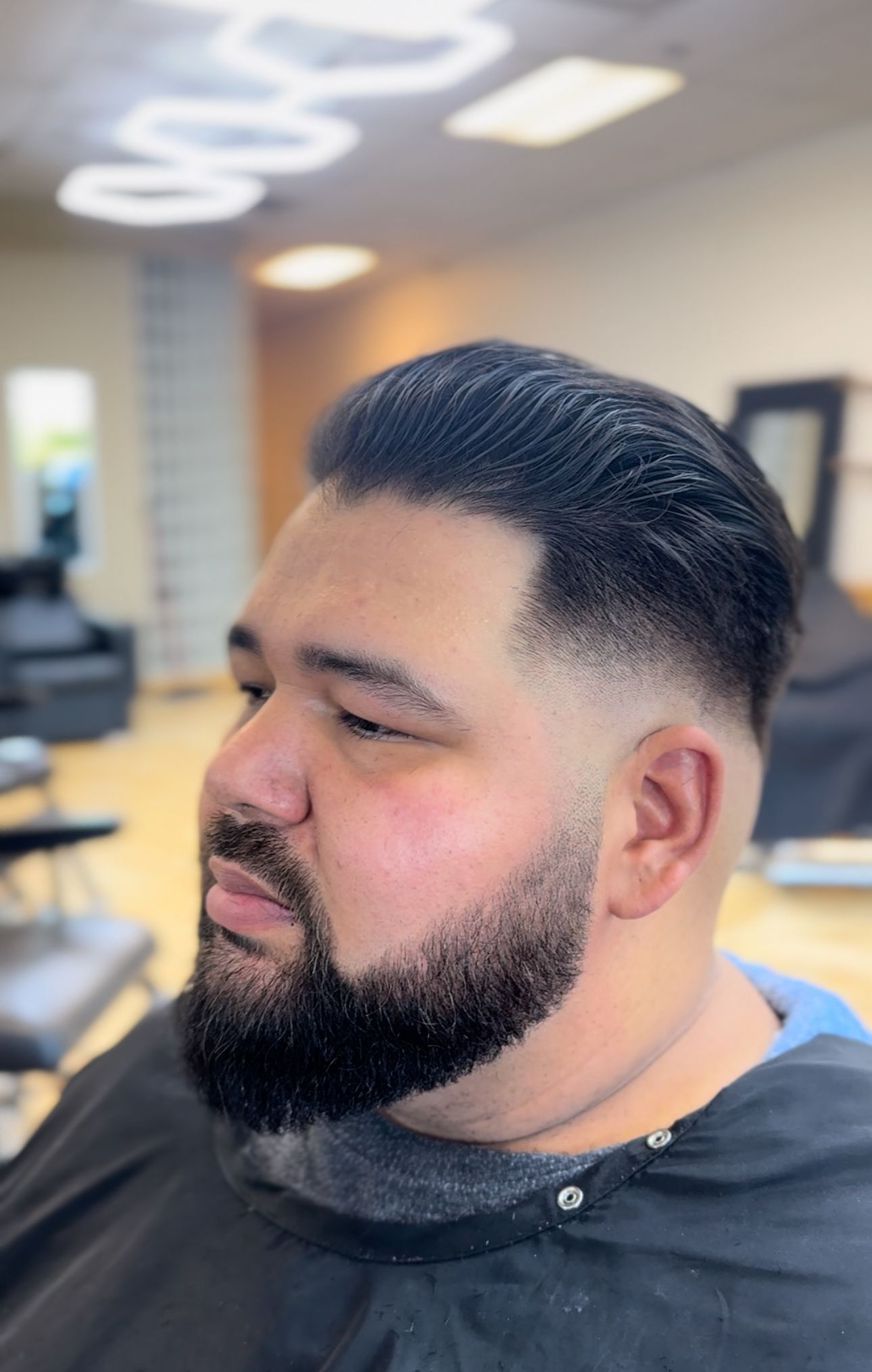 Men’s haircut by Anelle