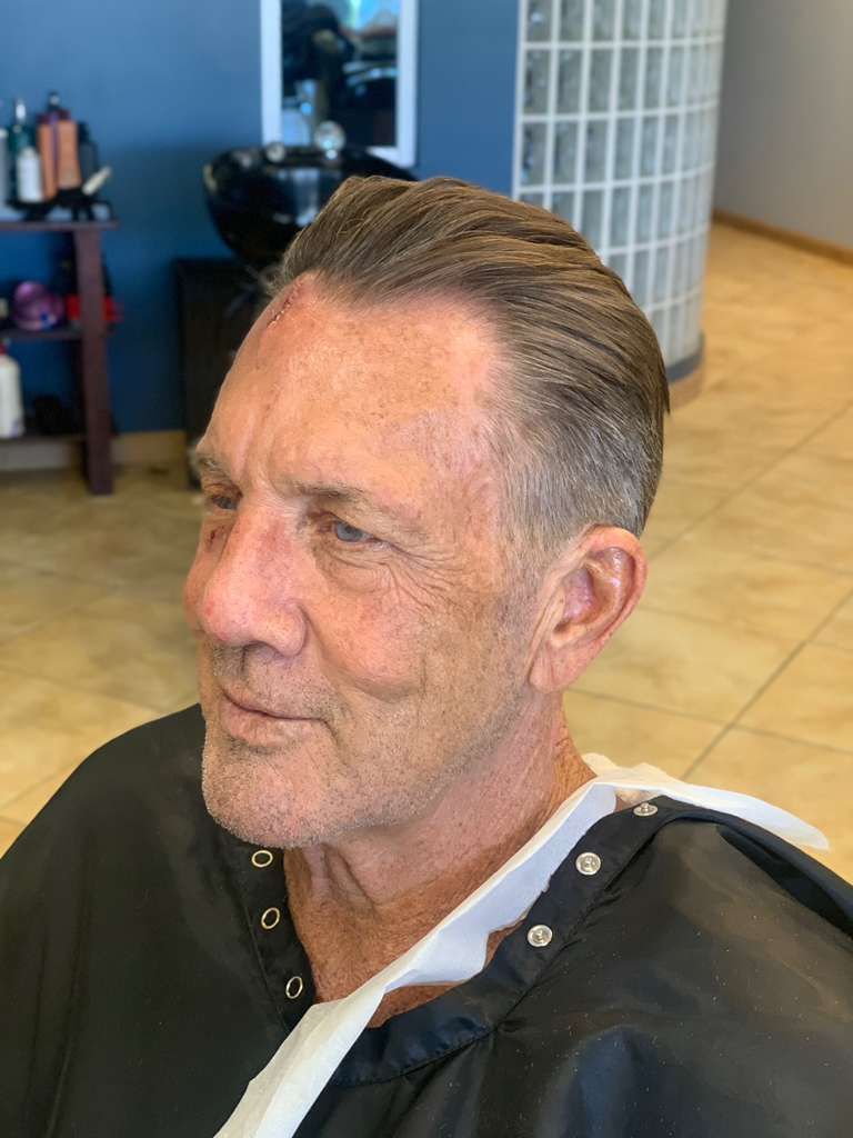 Men’s fade and lineup by Anelle