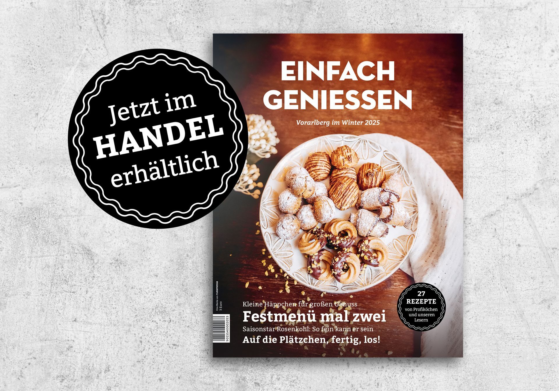 EINFACH GENIESSEN - jetzt im Handel erhältlich
