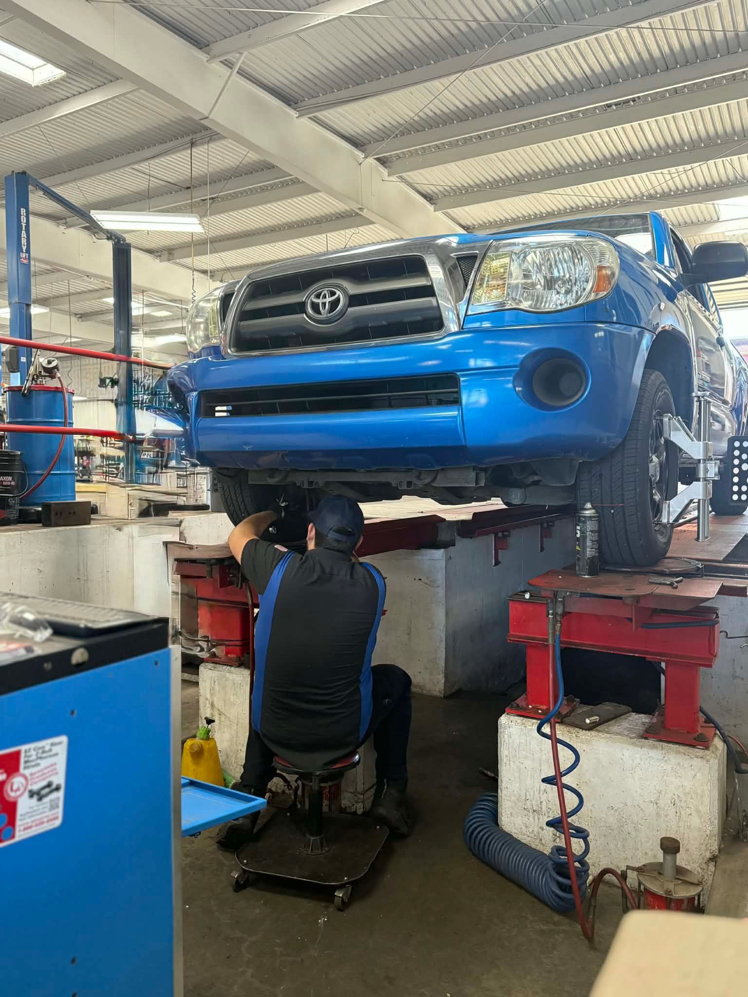 Professional Auto Technician Working | Eureka Brake & Automotive 