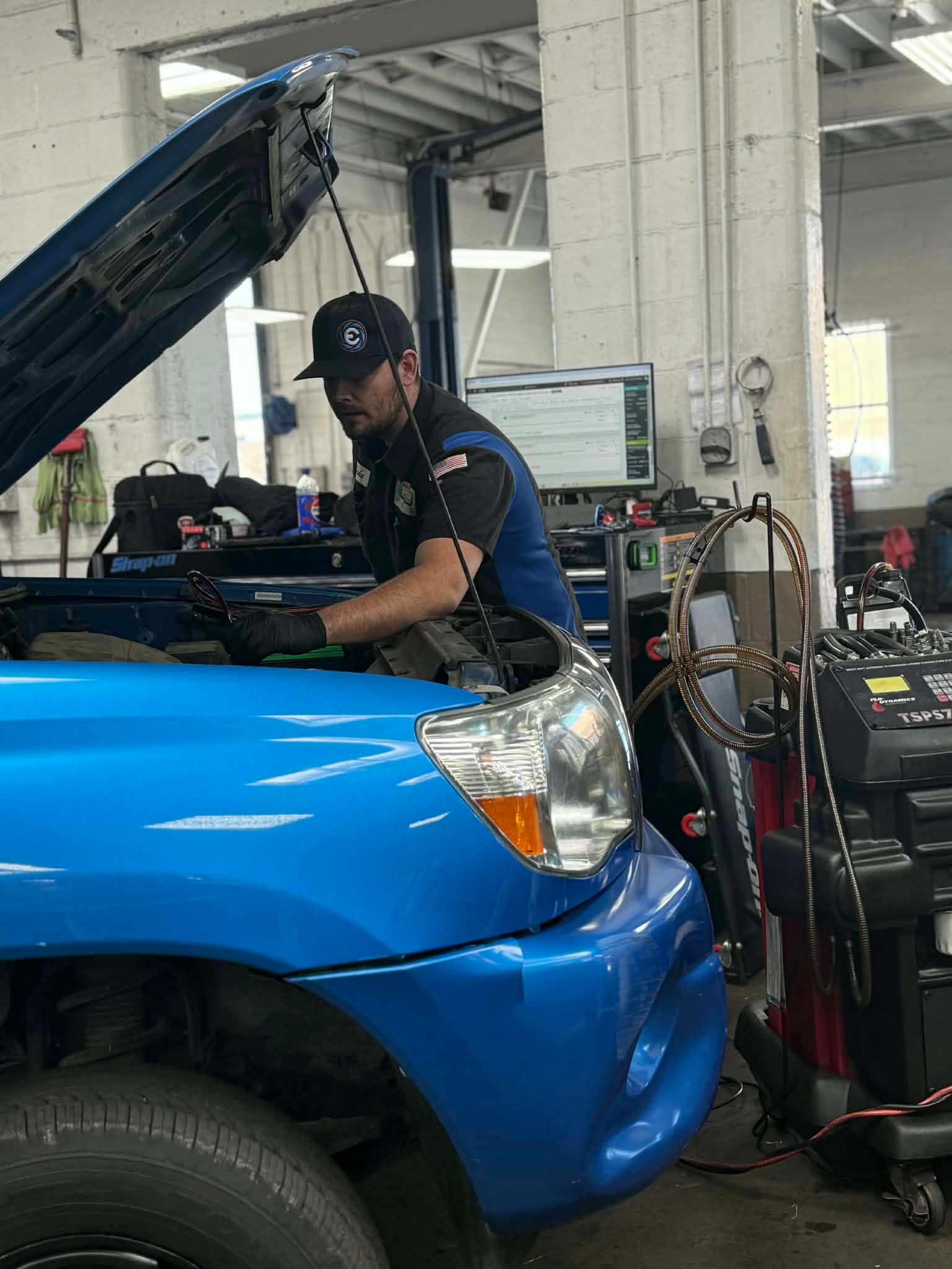 Professional Auto Technician Working | Eureka Brake & Automotive 