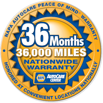NAPA Warranty | Eureka Brake & Automotive
