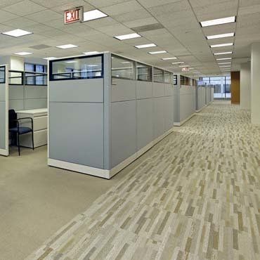 Office Interior with Carpet — Ypsilanti, MI — Carpet Center & Floors