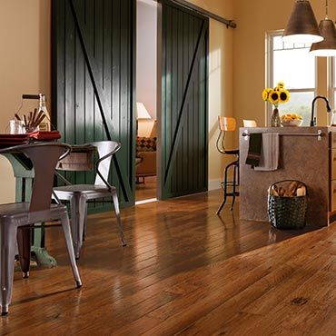 Specialty floors — Dinning Table With Huge Wood Door in Ypsilanti, MI