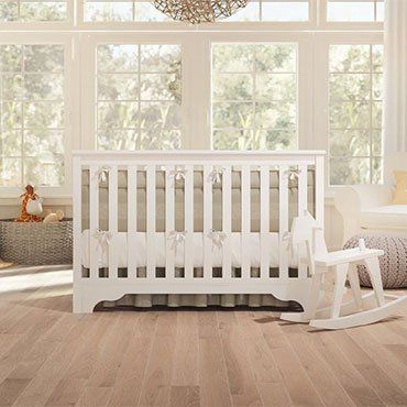 White Crib And Chair — Ypsilanti, MI — Carpet Center & Floors