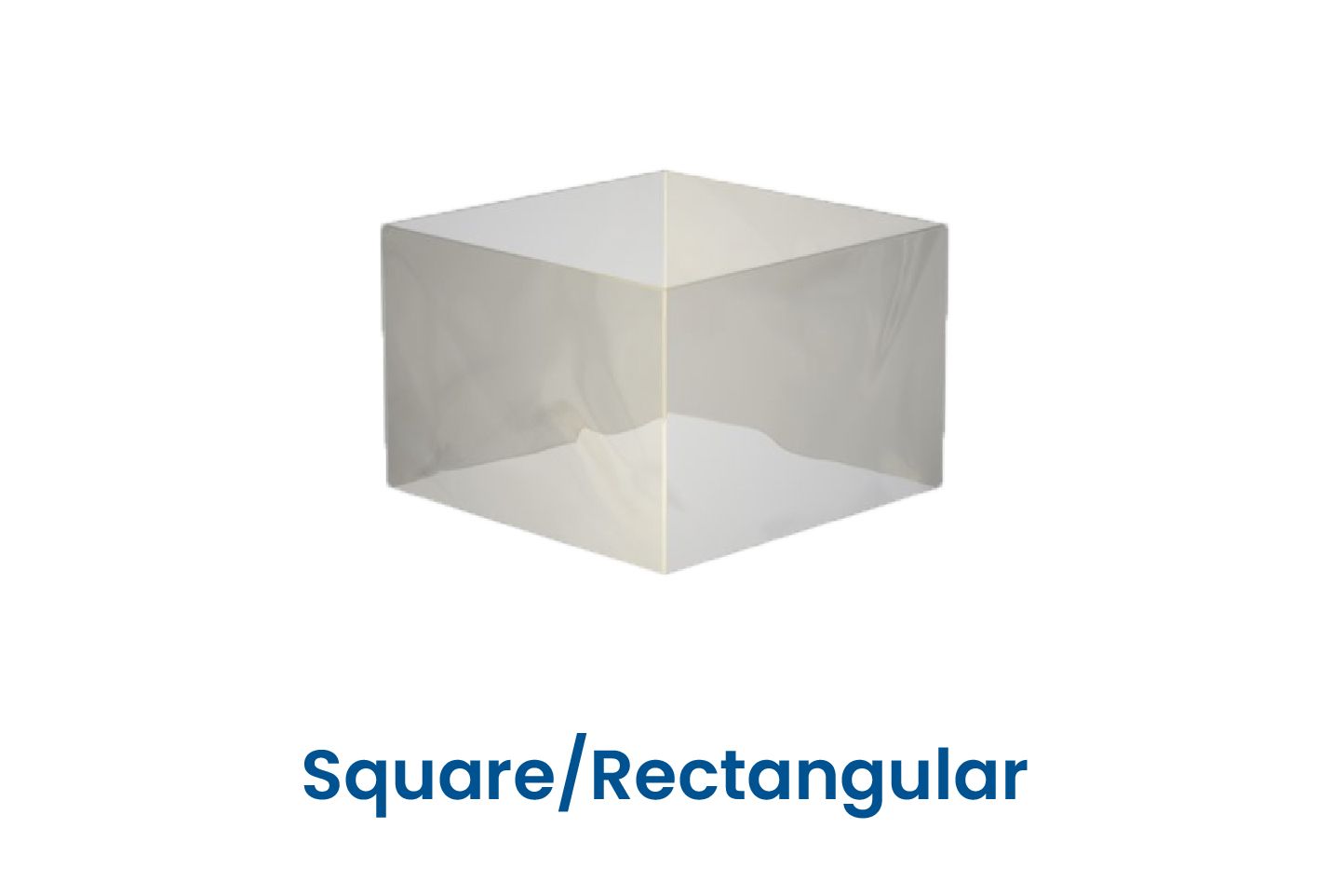 Square Rectangular with Flanges
