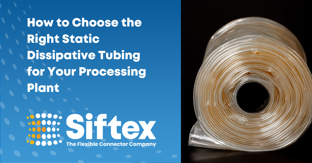How to Choose the Right Static Dissipative Tubing for Your Processing Plant