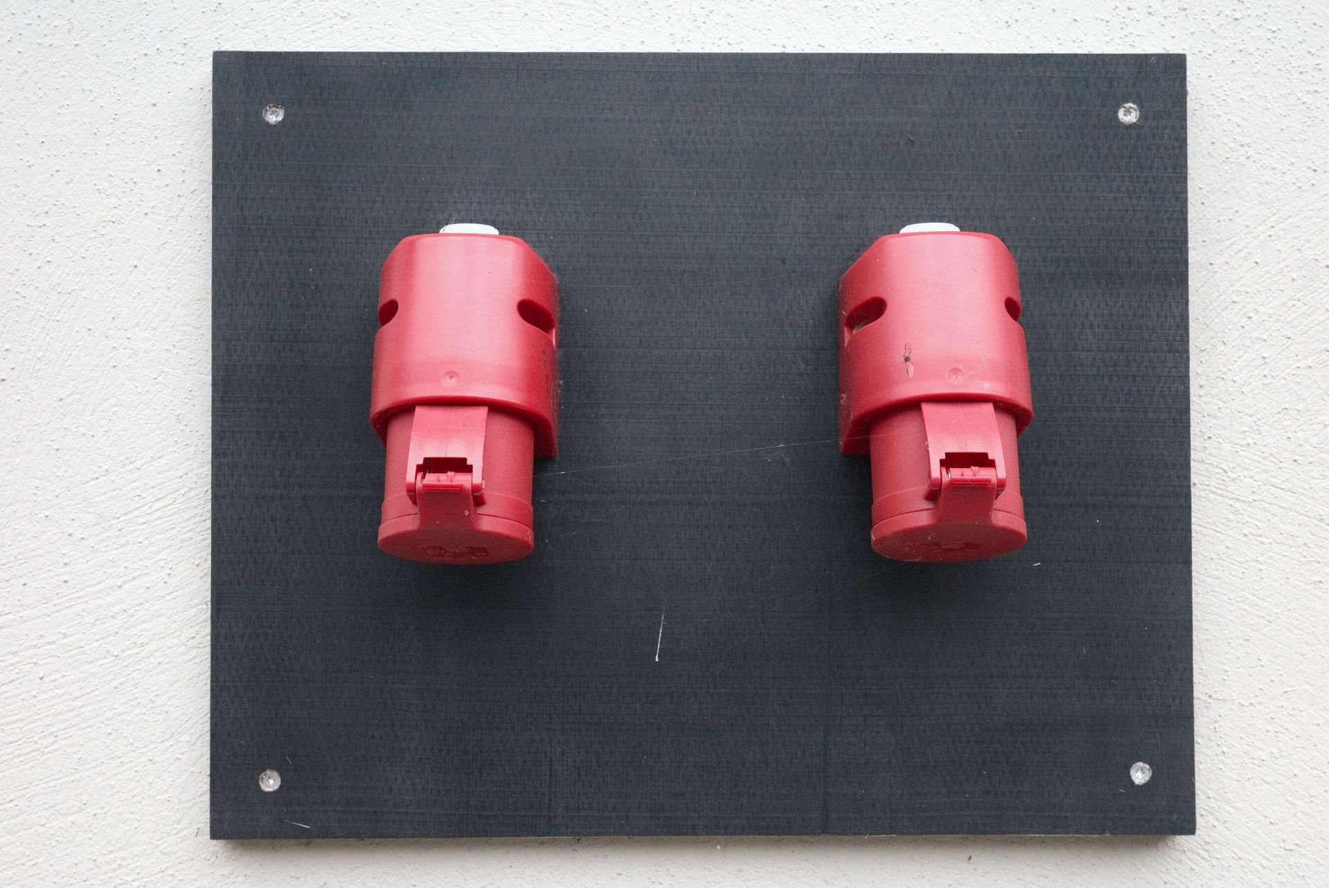 Black ballistic nylon tri-clamp flexible connectors with polished stainless steel ferrules by Siftex