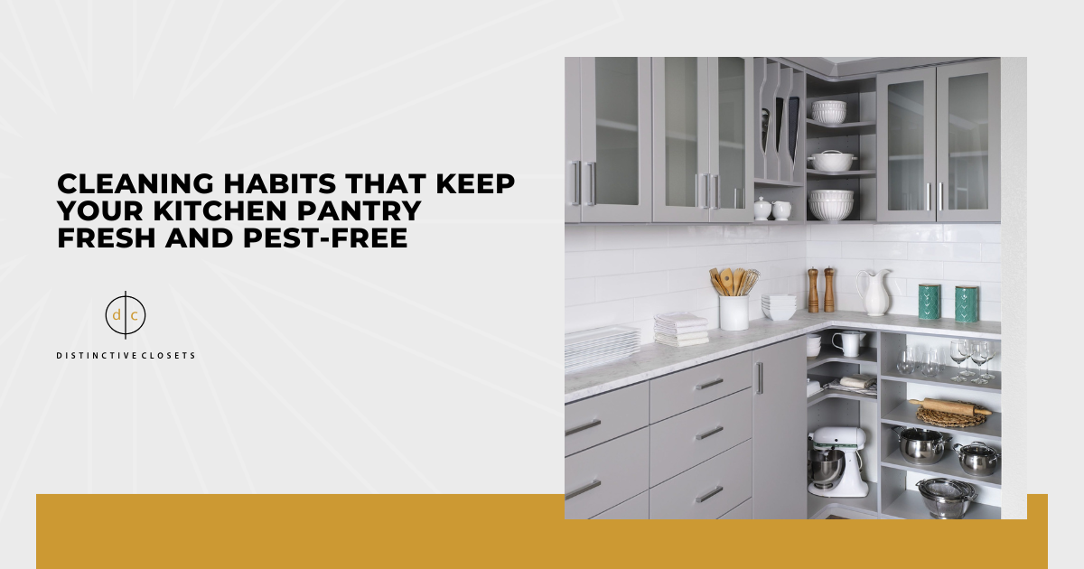 Cleaning Habits That Keep Your Kitchen Pantry Fresh and Pest-Free