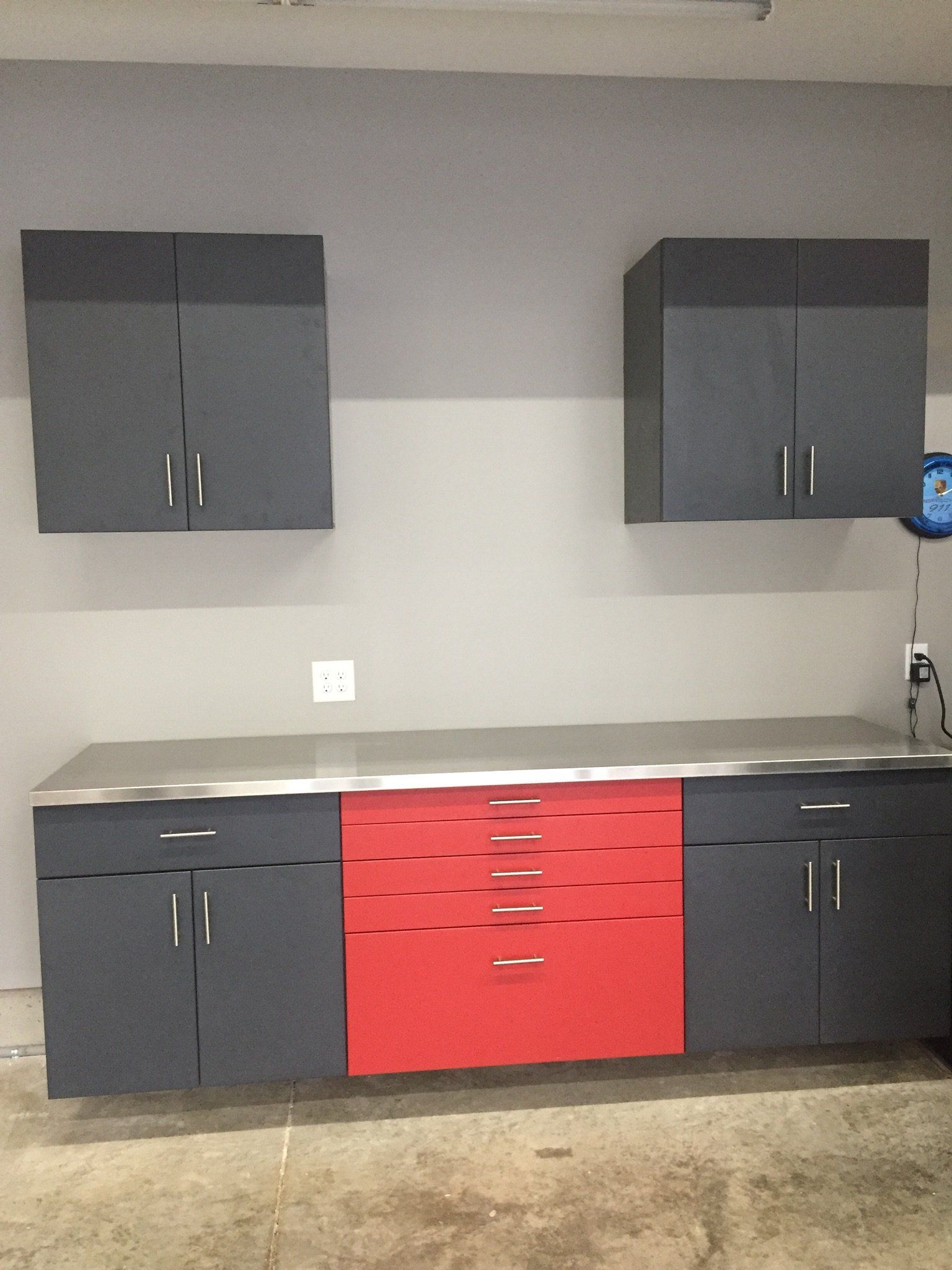 Custom Garage Cabinet System