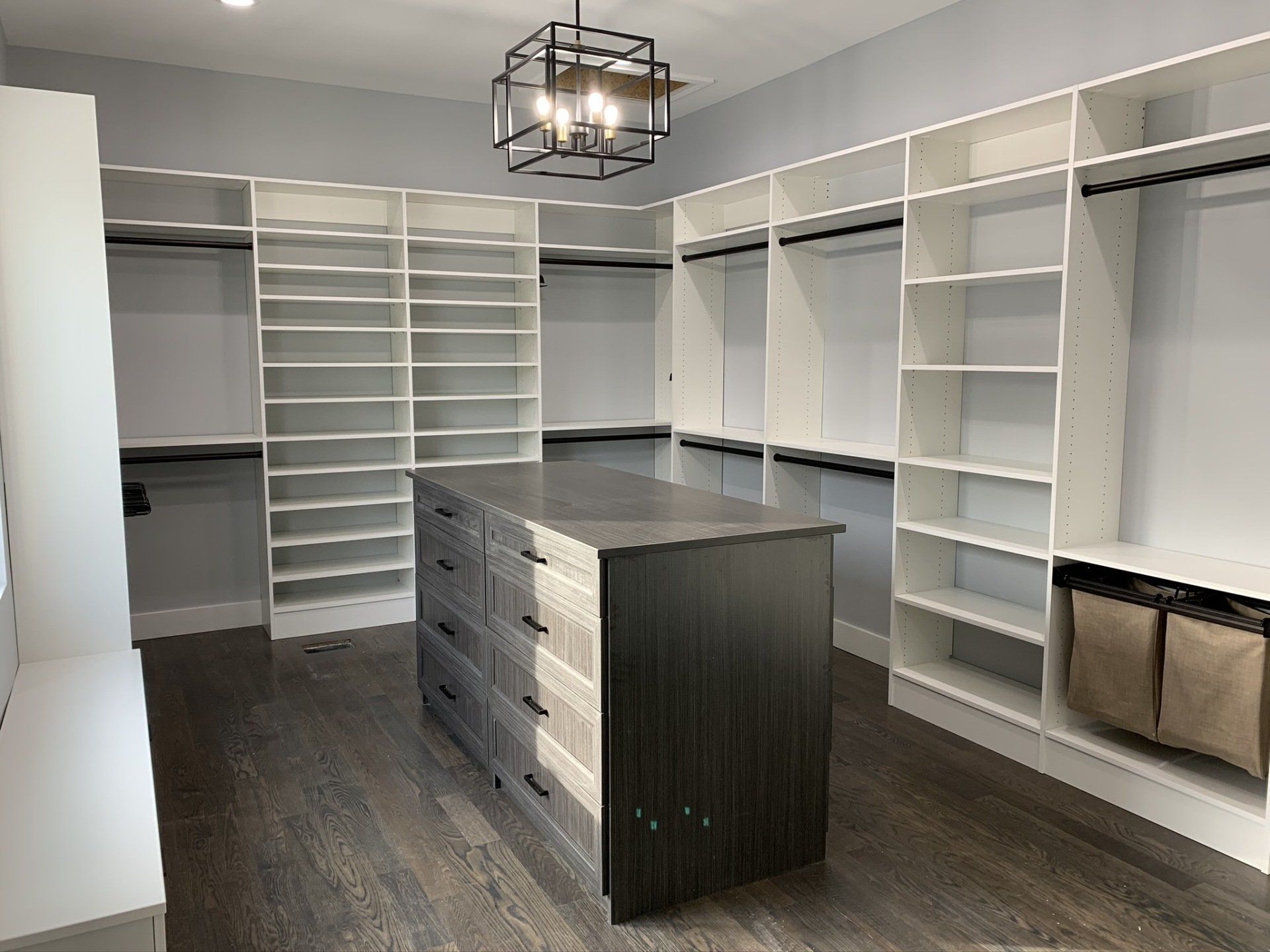 Custom Walk In Closet System