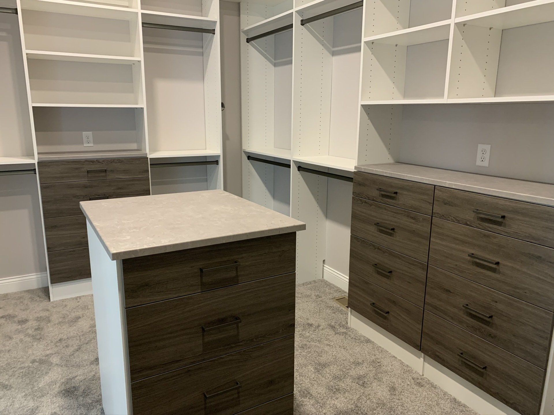 Custom Walk In Closet System