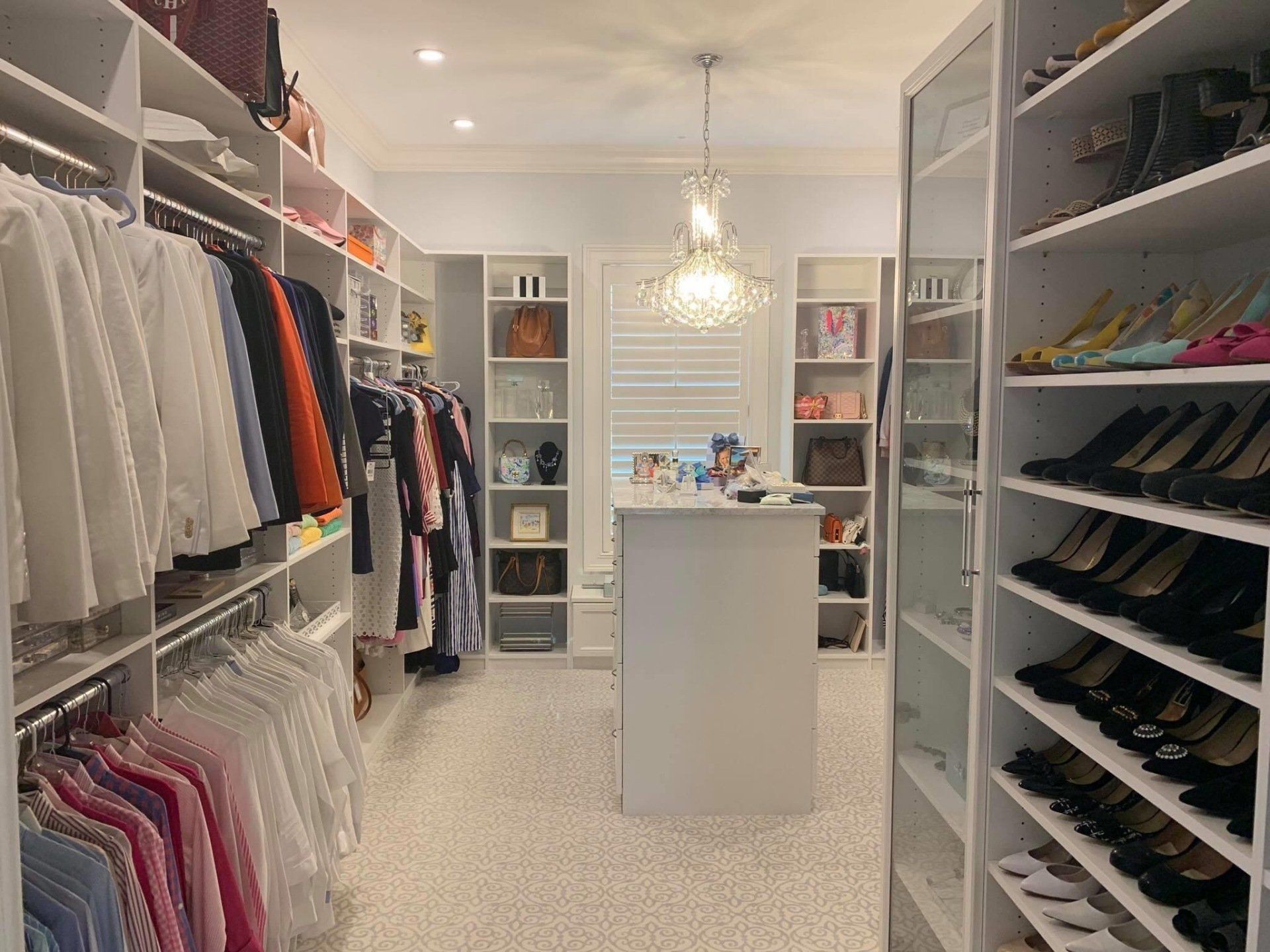 Custom Walk In Closet System