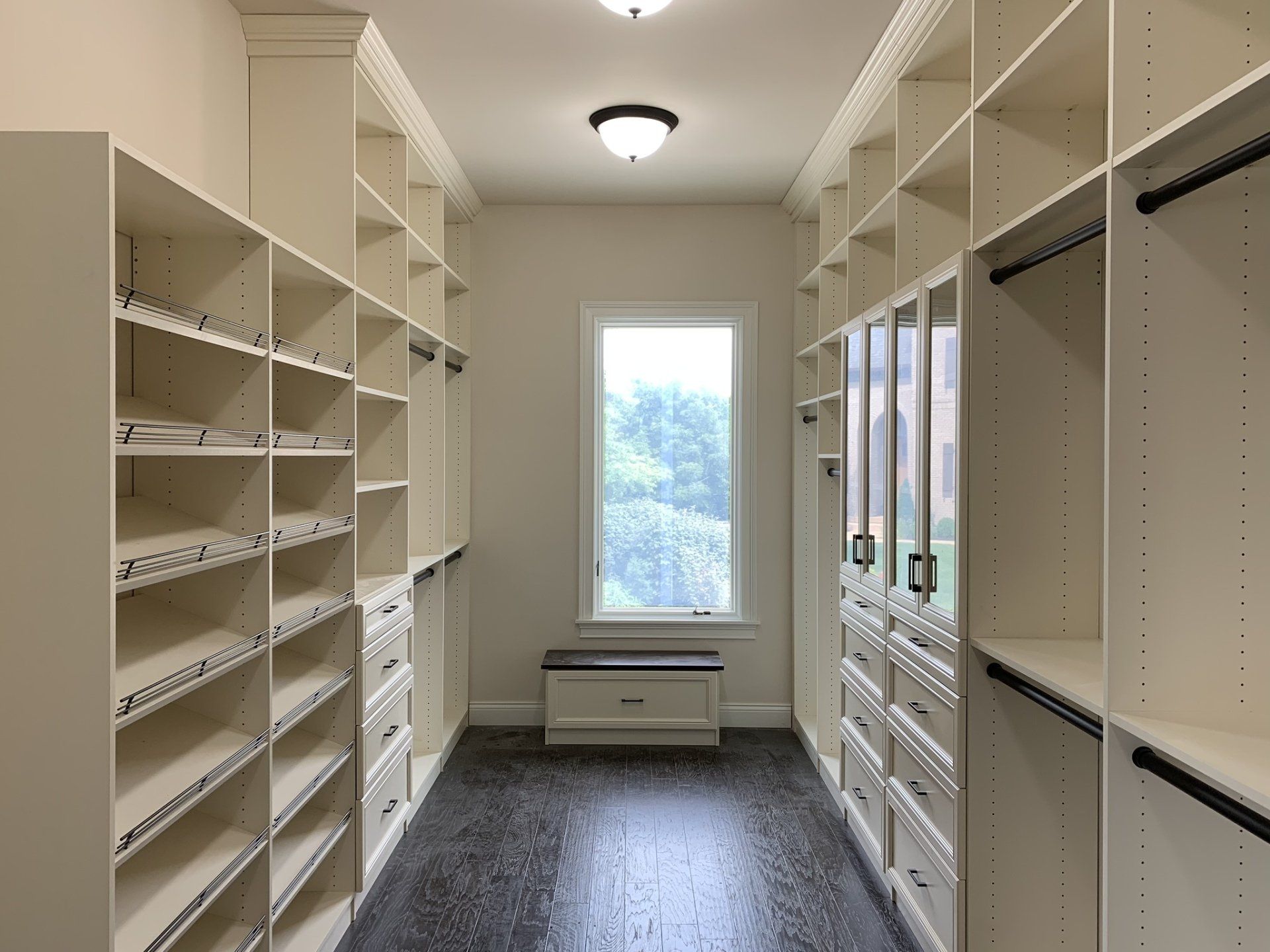 Custom Walk In Closet System
