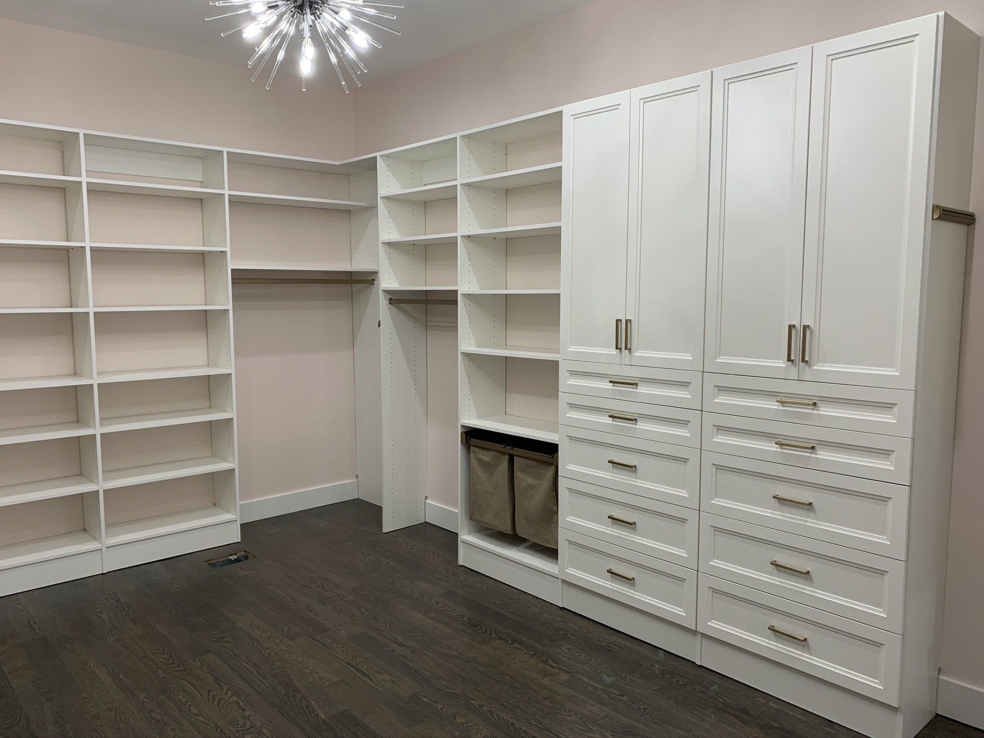 Custom Walk In Closet System