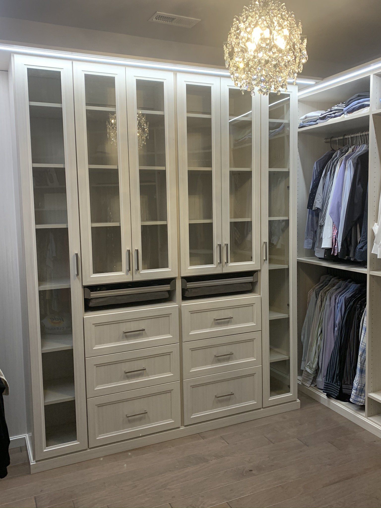 Custom Walk In Closet System