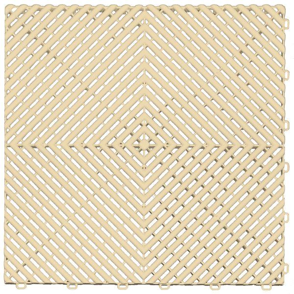 Ivory Color Option for Swisstrax Garage Floor Tiles