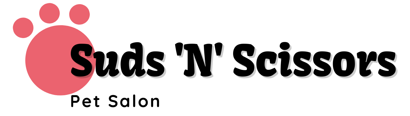 Suds 'N' Scissors logo