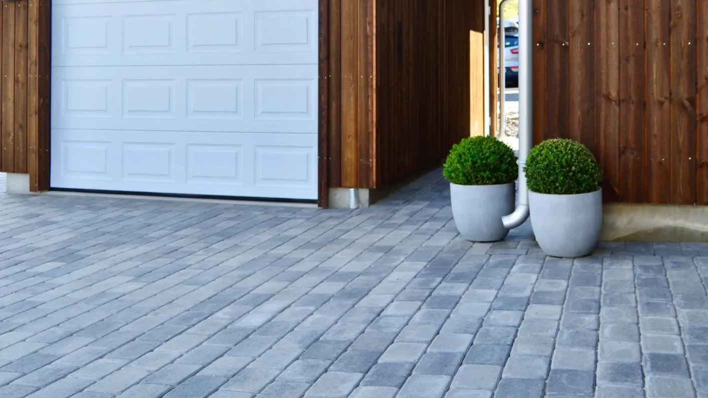 Belegningsstein gråmix