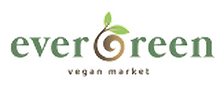 evergreen vegan market logo
