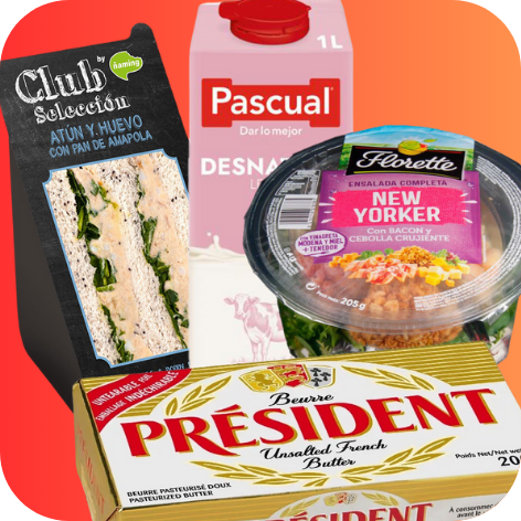 Imagen de alimentos frescos