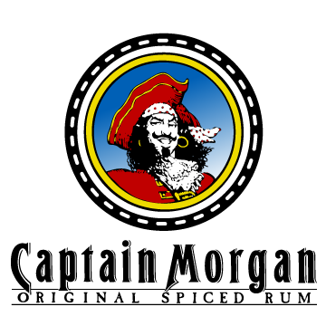 El logotipo del ron especiado original Captain Morgan