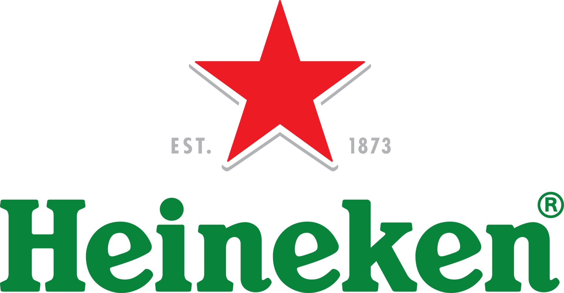 El logo de Heineken tiene una estrella roja.