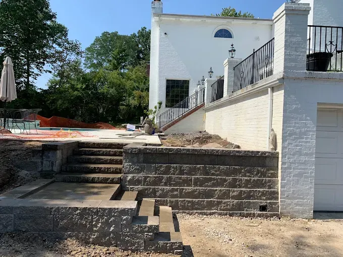a wall made of concrete