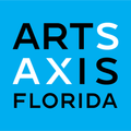 Arts Axis Florida logo: Black text