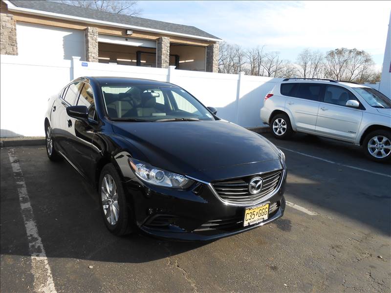 Car Tow — Side View Shots Of Black Car After Repair Damage in Lakewood, NJ
