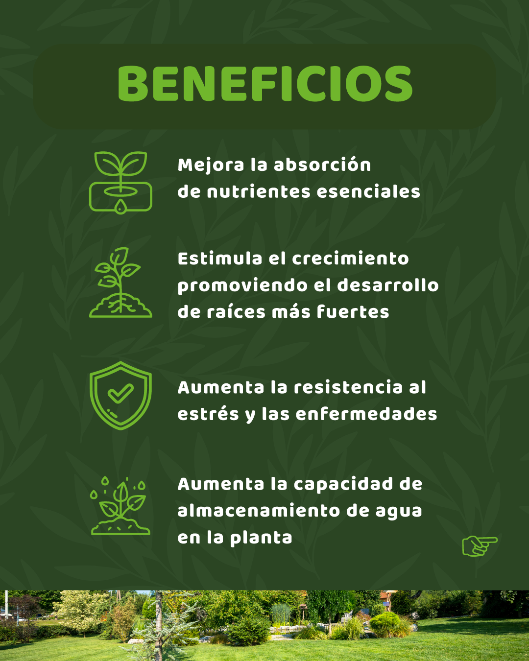 Botella de fertilizante líquido