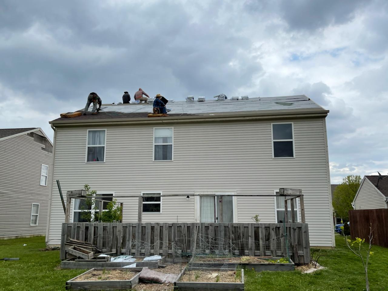 Men Installing Roof - Marion, IN - Above All Construction