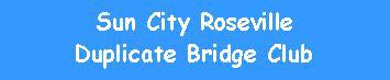 Sun City Roseville
