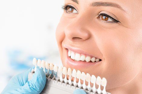 Dental Services — Beautiful Smile And White Teeth Of A Young Woman  in Warren, OH