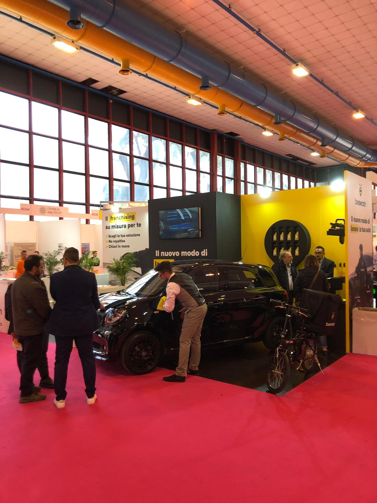 Cusano Stand allestimenti alla fiera Expo Franchising – NapoliCusano Stand allestimenti alla fiera Expo Franchising – Napoli