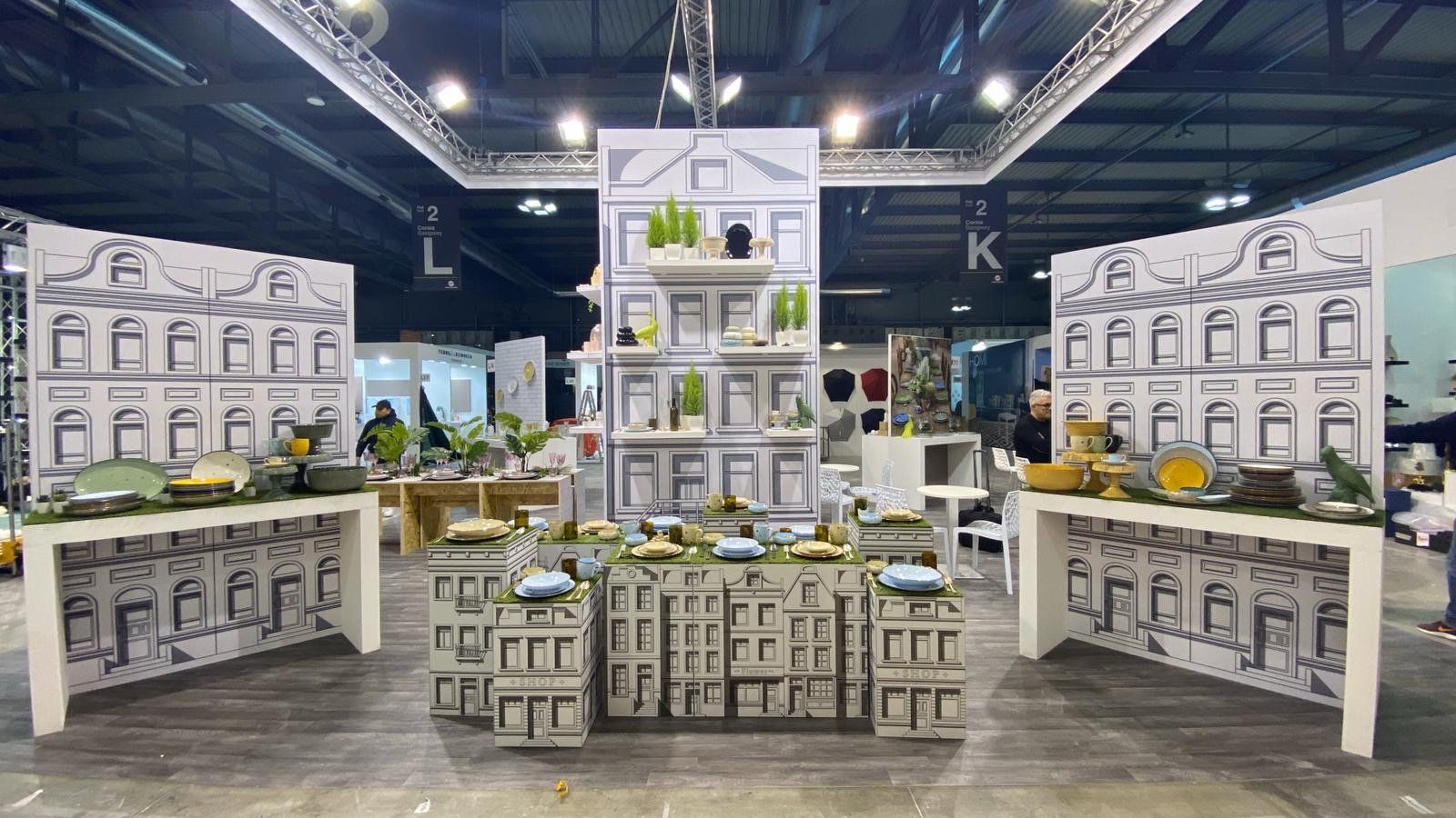 Allestimenti della Cusano Stand, Fiera Homi Milano