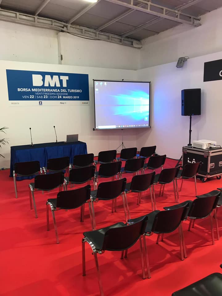 BMT - Fiera Internazionale del Turismo - Napoli. Allestimenti Cusano Stand