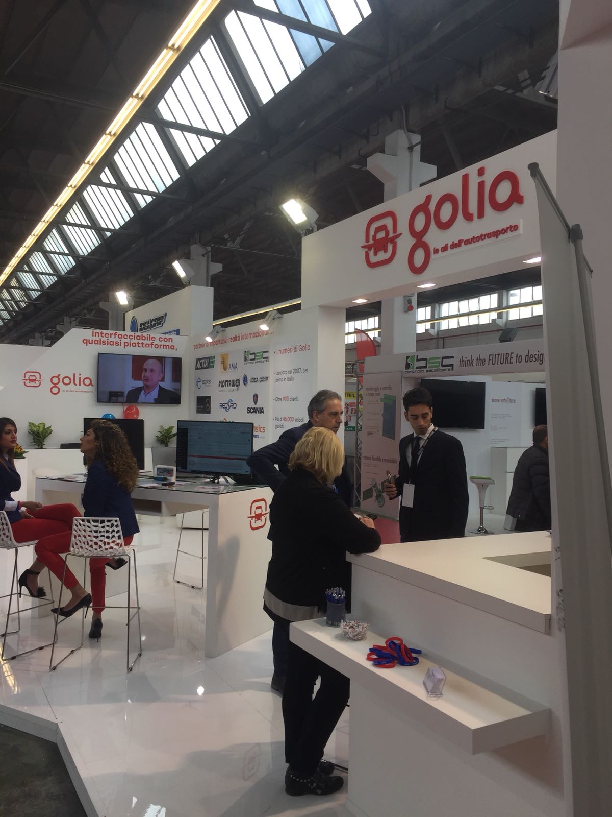 Fiera Trasppoday Caserta, stand Golia