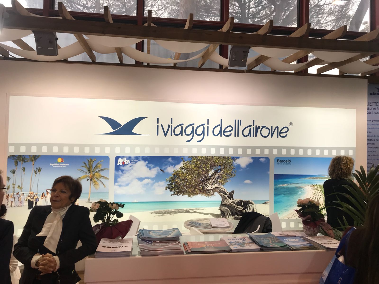 BMT - Fiera Internazionale del Turismo - Napoli. Stand iI Viaggi dell'Airone