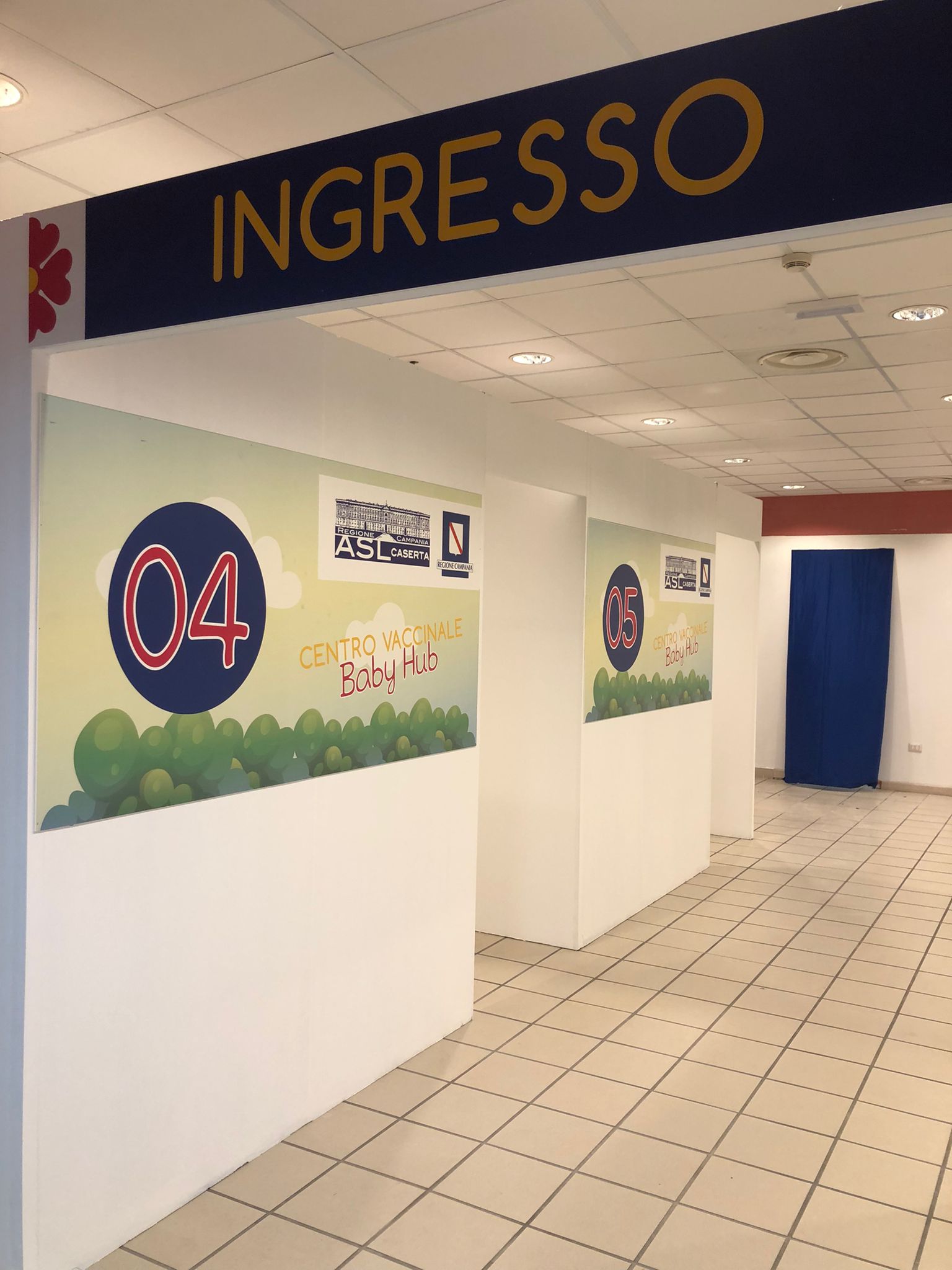 Realizzazione Centri Vaccinali Anticovid ASL Caserta