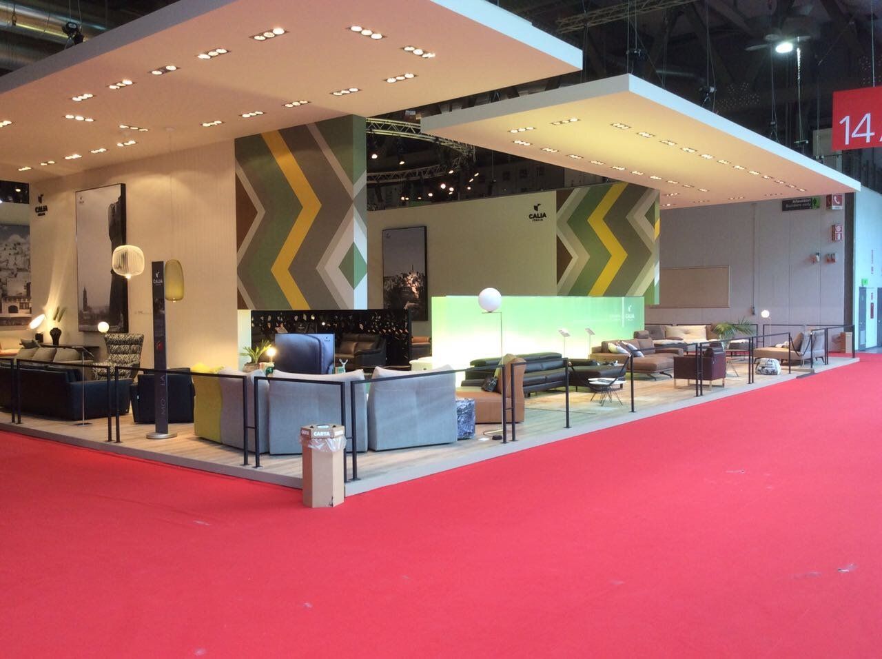 Salone del Mobile Milano, stand allestito da Cusano Stand