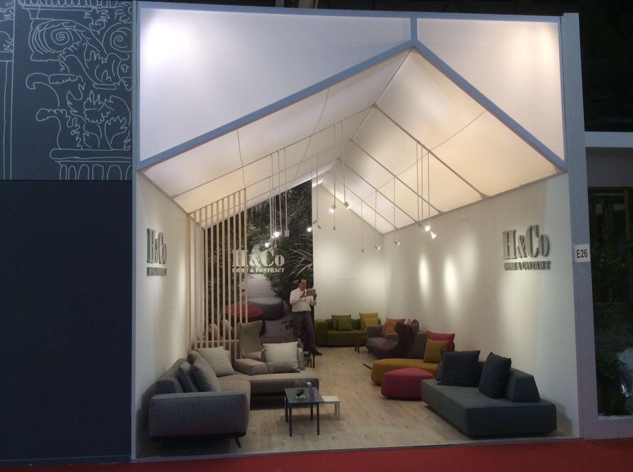 Salone del Mobile Milano, stand allestito da Cusano Stand