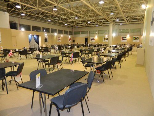 sala stampa in centro conferenze