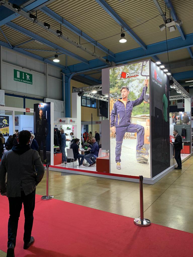 Allestimenti della Cusano Stand alla fiera Expo Machieraldo – Milano