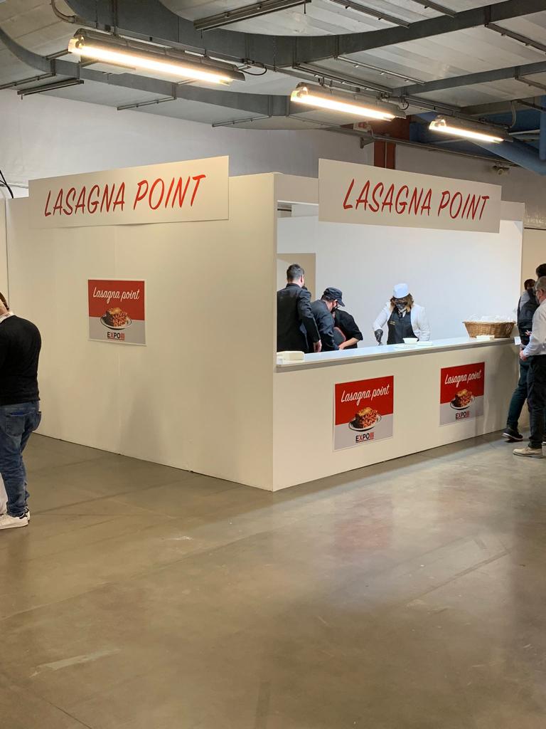 Allestimenti della Cusano Stand alla fiera Expo Machieraldo – Milano