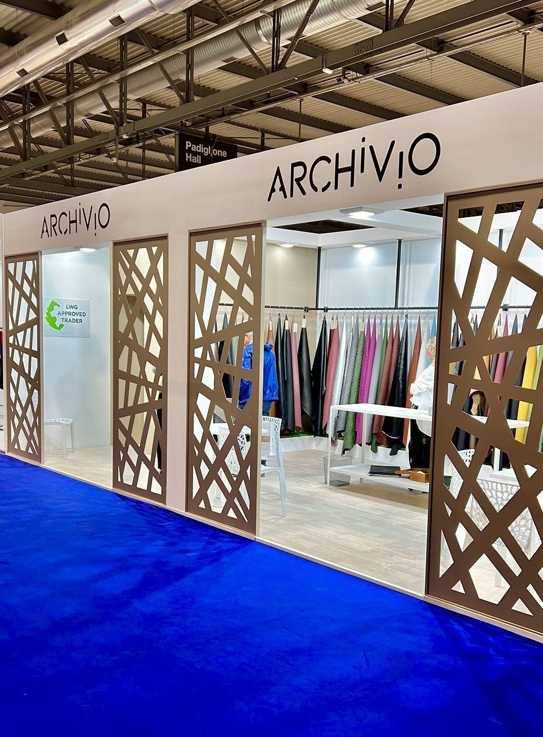 Allestimenti Cusano Stand, Lineapelle Milano