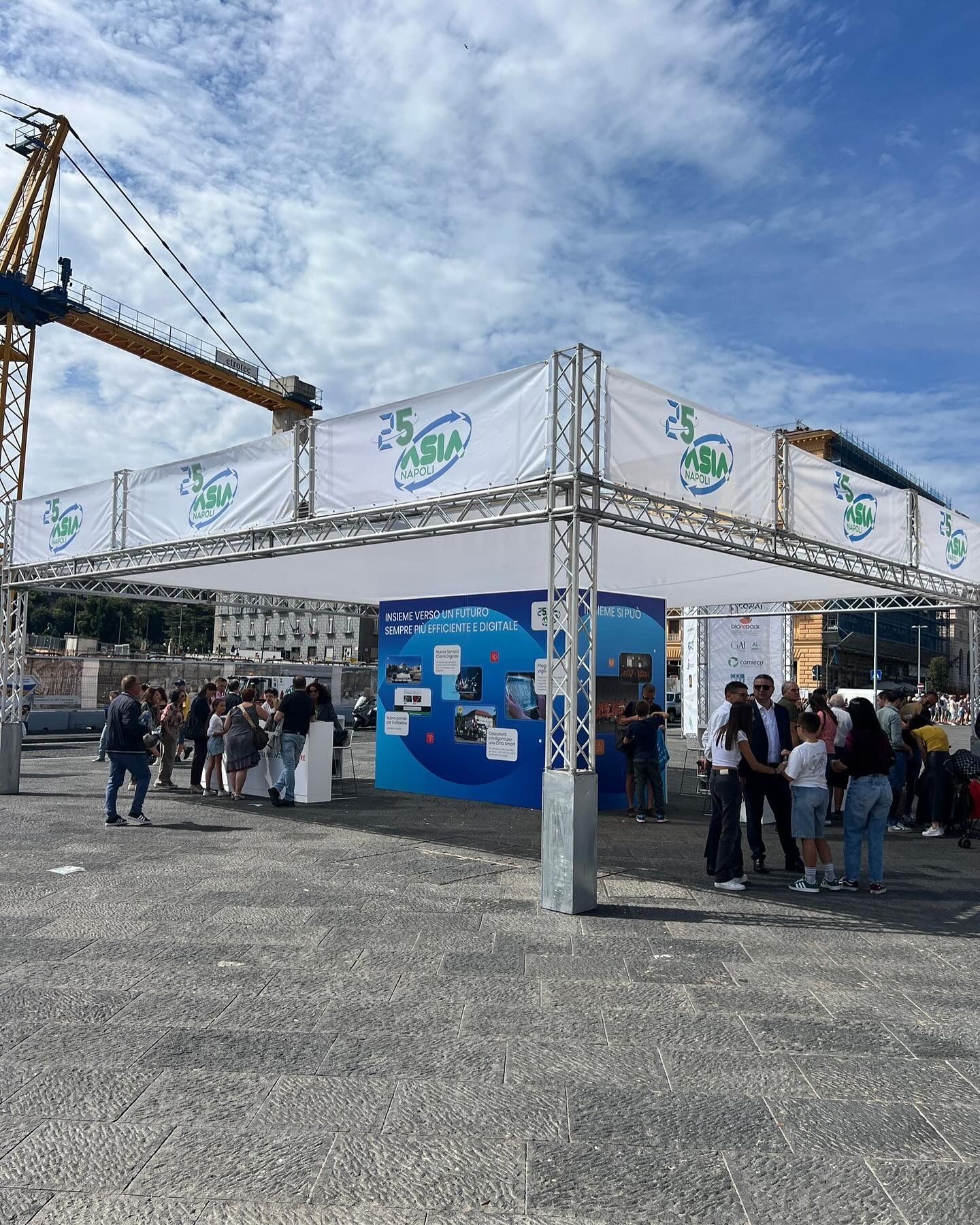 Evento Asia Piazza Municipio, 25 Anni a Napoli
