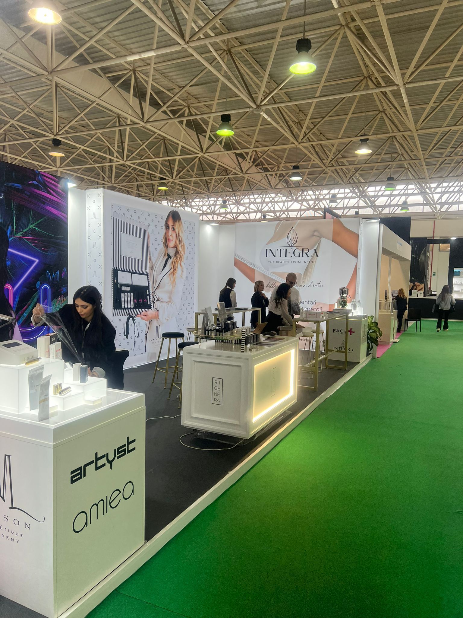 Stand Fiera dell' estetica Aestetica Napoli