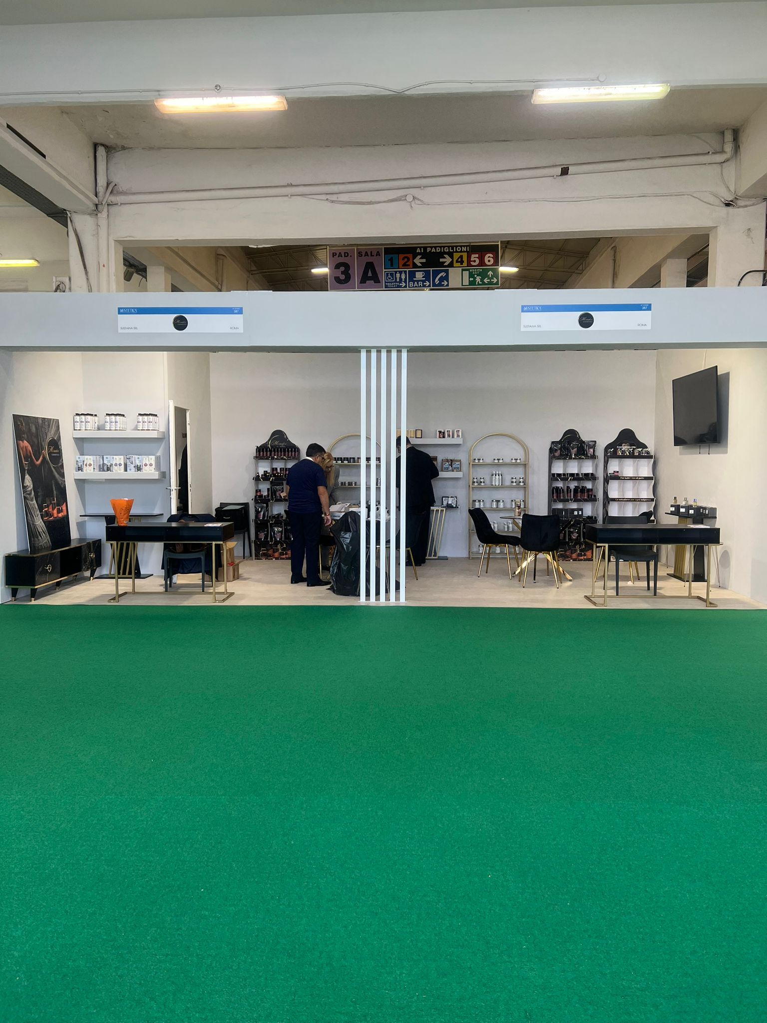 Stand Fiera dell' estetica Aestetica Napoli