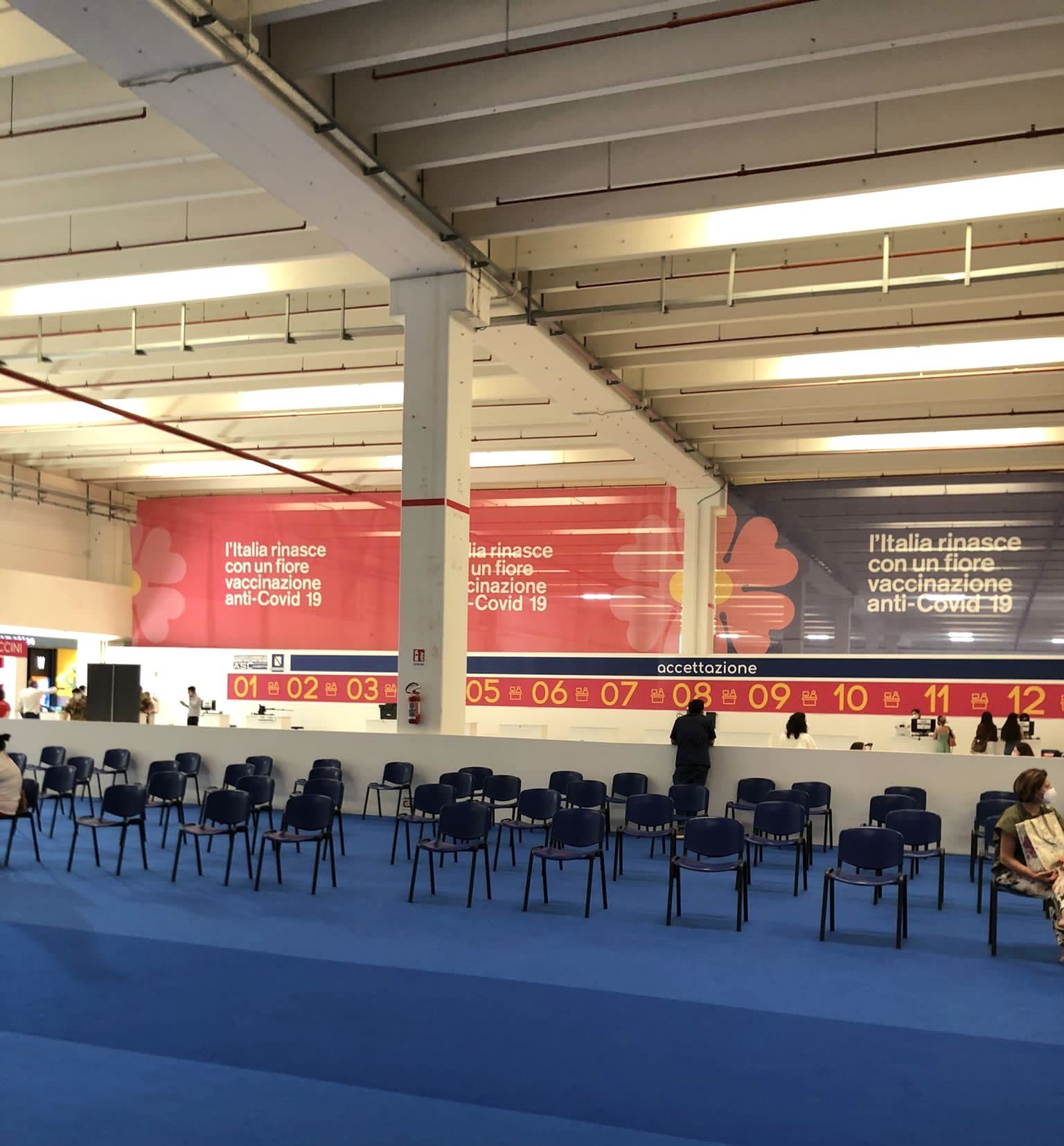 Centri Vaccinali Anticovid ASL Caserta, realizzati da Cusano Stand